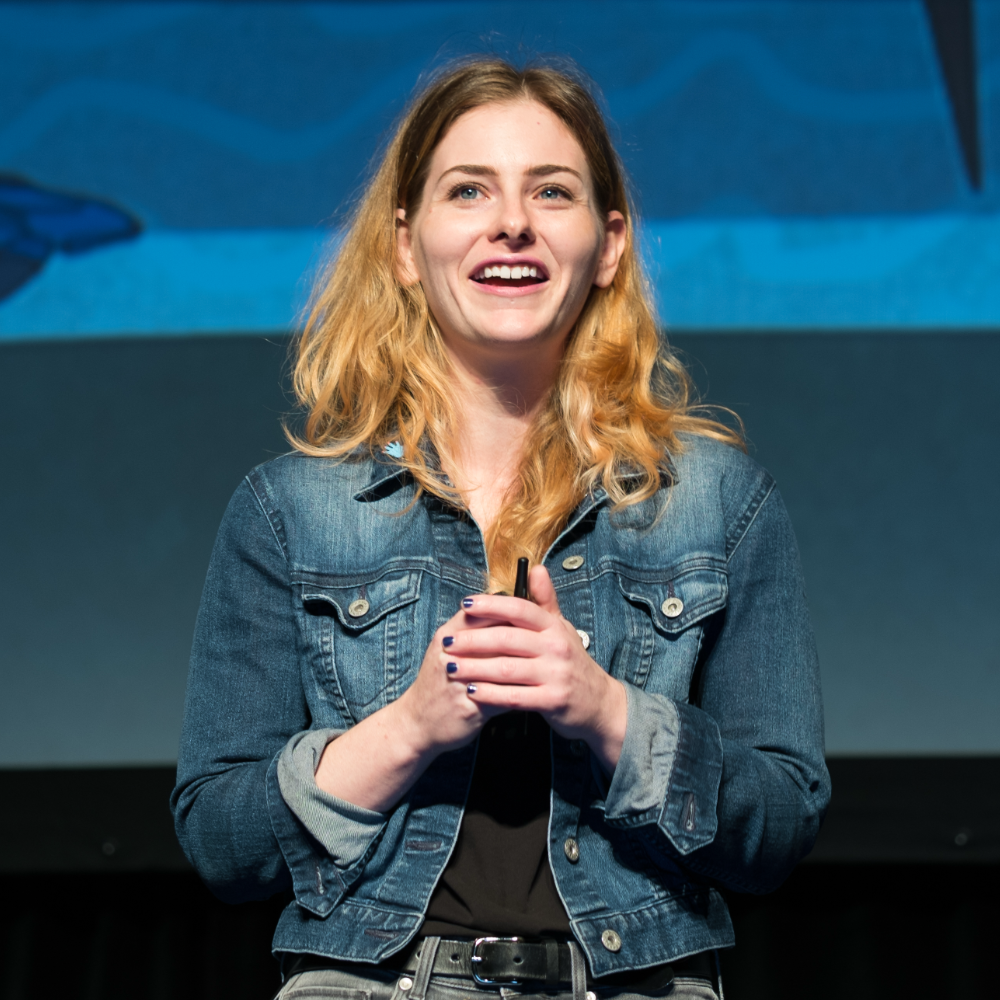 Lisa Hanawalt speaking